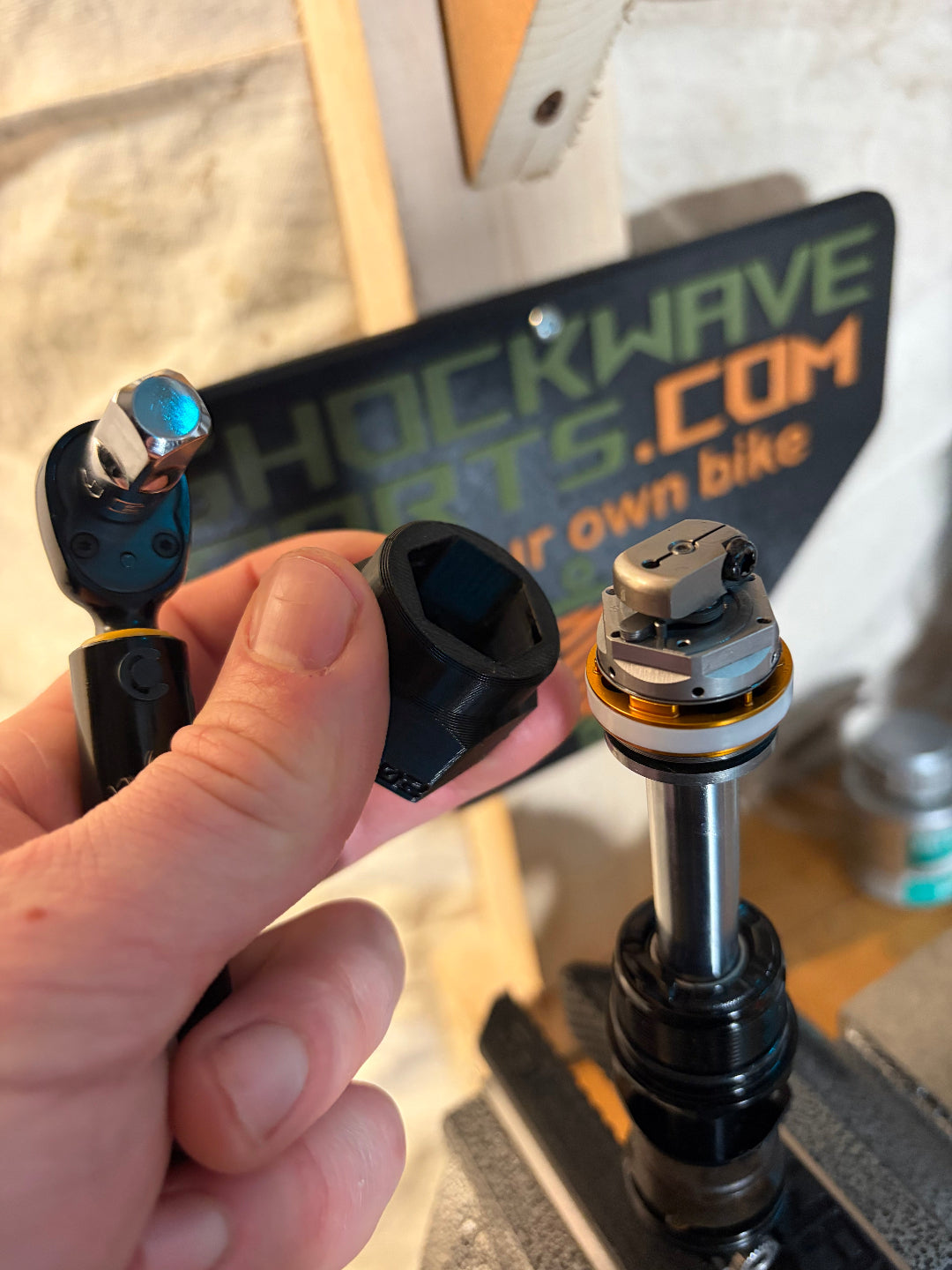 Fox Float X2 / DHX2 (2026+) Mid-Valve Torque Socket