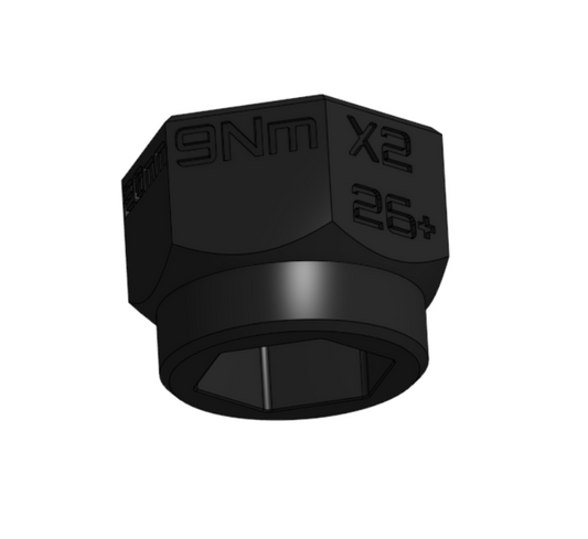 Fox Float X2 / DHX2 (2026+) Mid-Valve Torque Socket